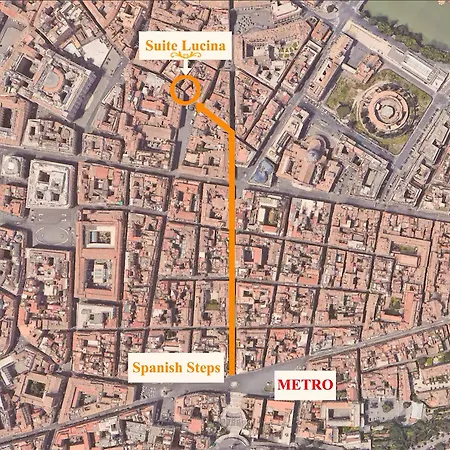 Lucina - 500 M Spanish Steps * Roma